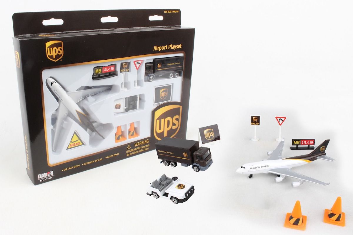 Juguetes Set De Aeropuerto UPS United Parcel Service La