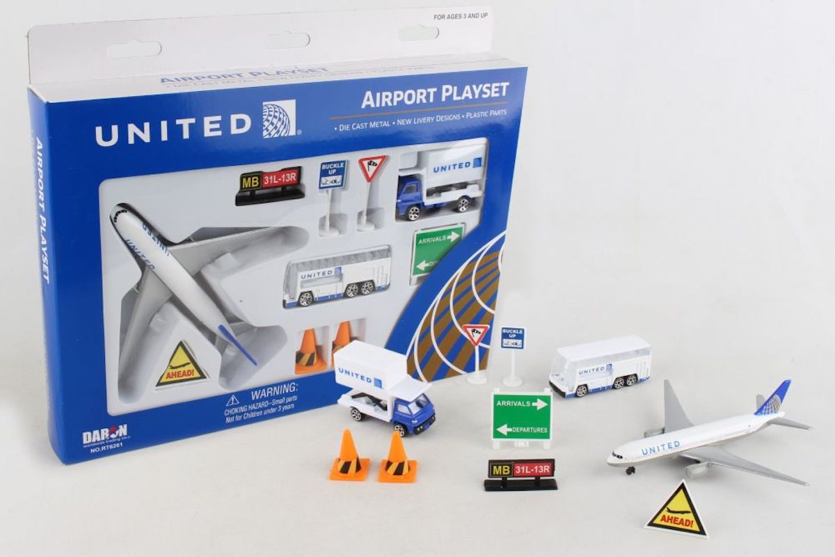 Juguetes Set De Aeropuerto United Airlines La tienda de