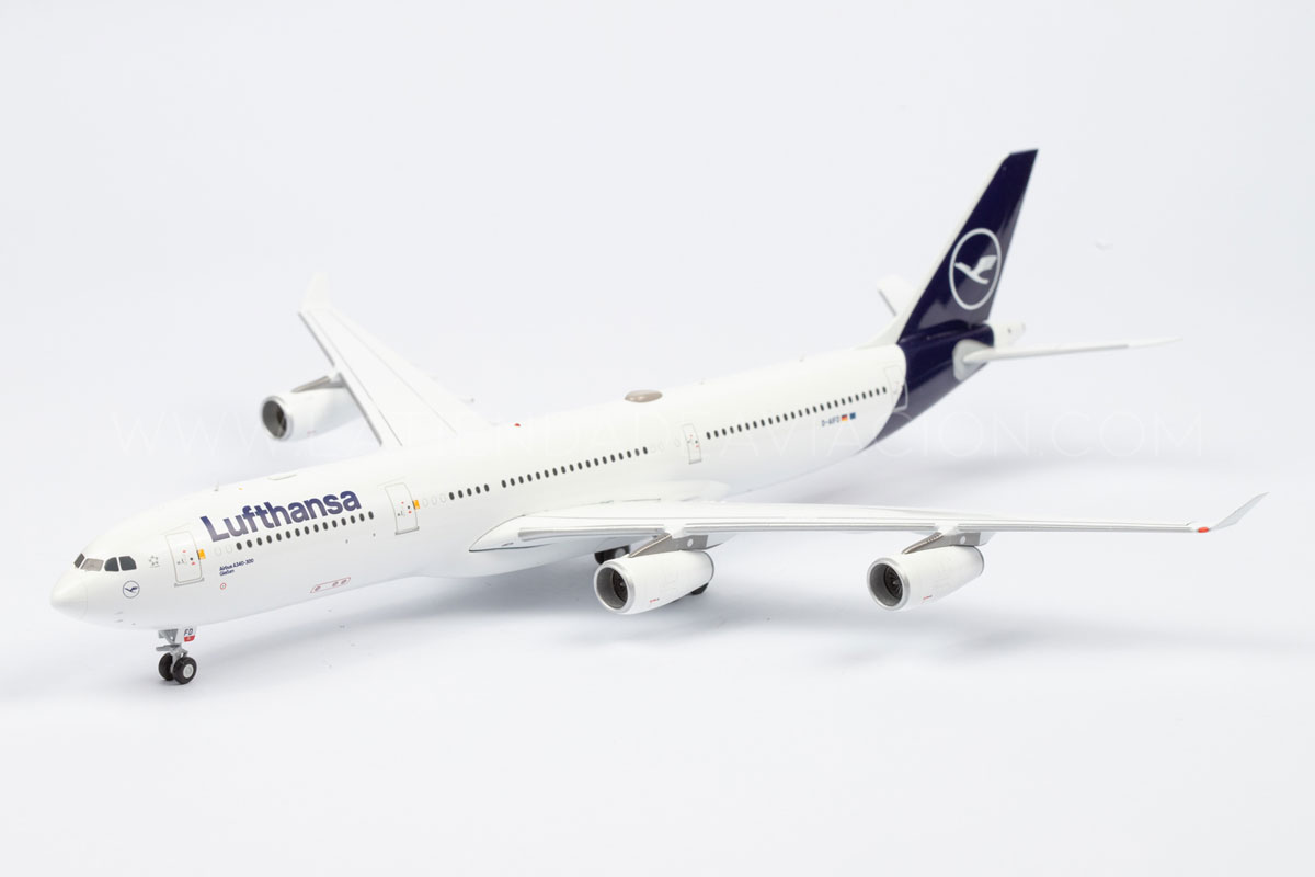 Lufthansa Airbus A340-300 D-AIFD GeminiJets G2DLH817 Modelo a