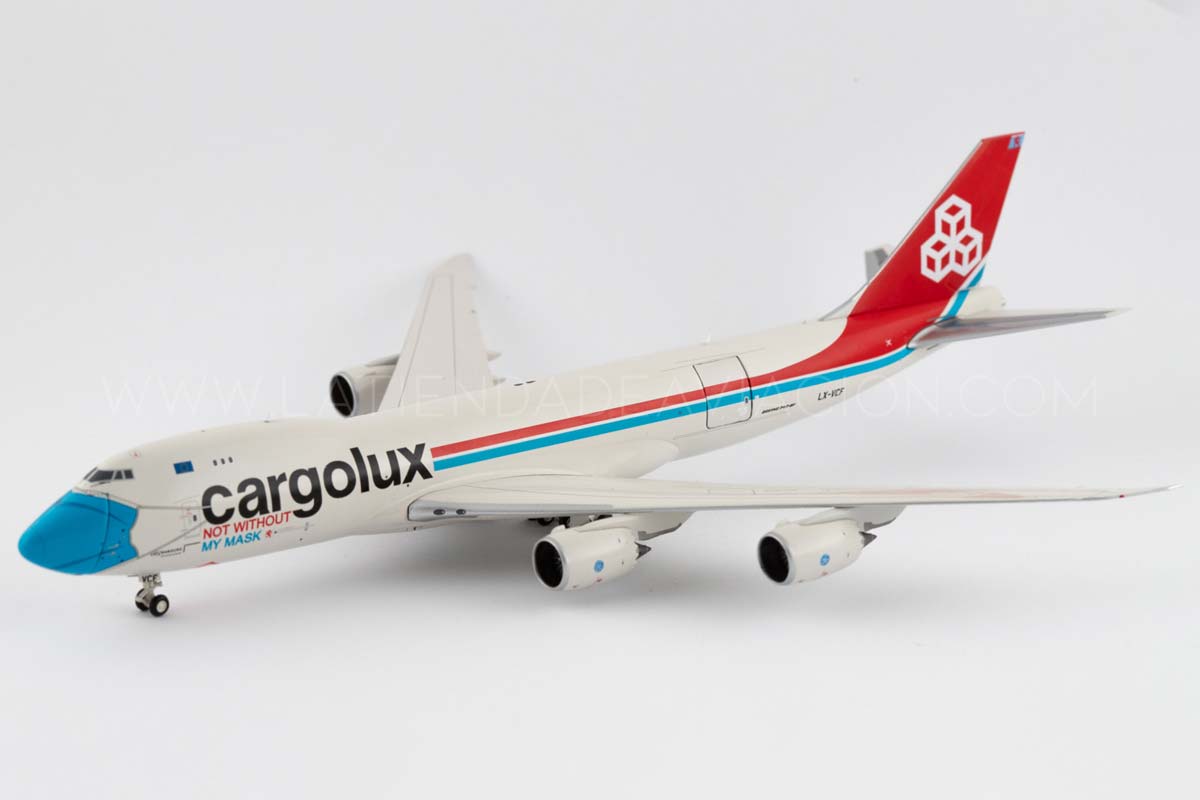 Cargolux Boeing B747-8F LX-VCF GeminiJets GJCLX1954 Modelo a