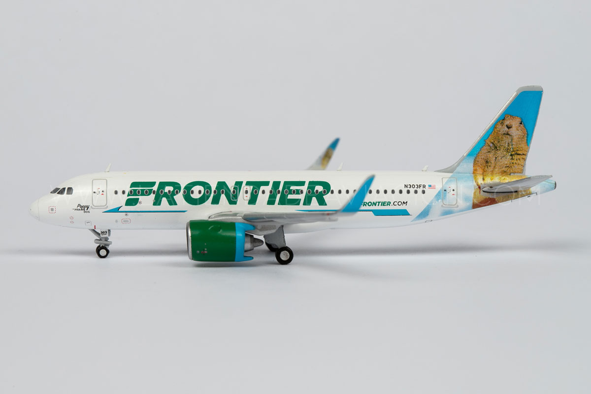 Frontier Airlines Airbus A320neo N303FR GeminiJets GJFFT2124
