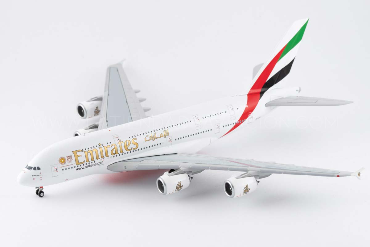 Emirates Airbis A380 A6 Eud Geminijets Gjuae1941 Modelo A Escala 1400