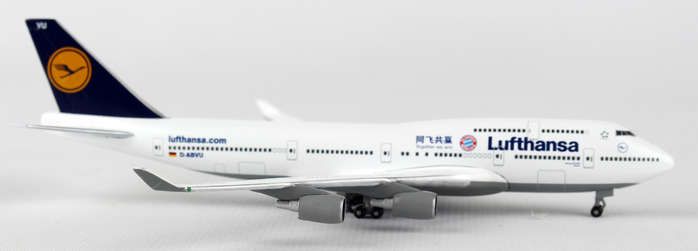 Lufthansa Boeing B747-400 Herpa HE528306 Modelo a escala 1:500
