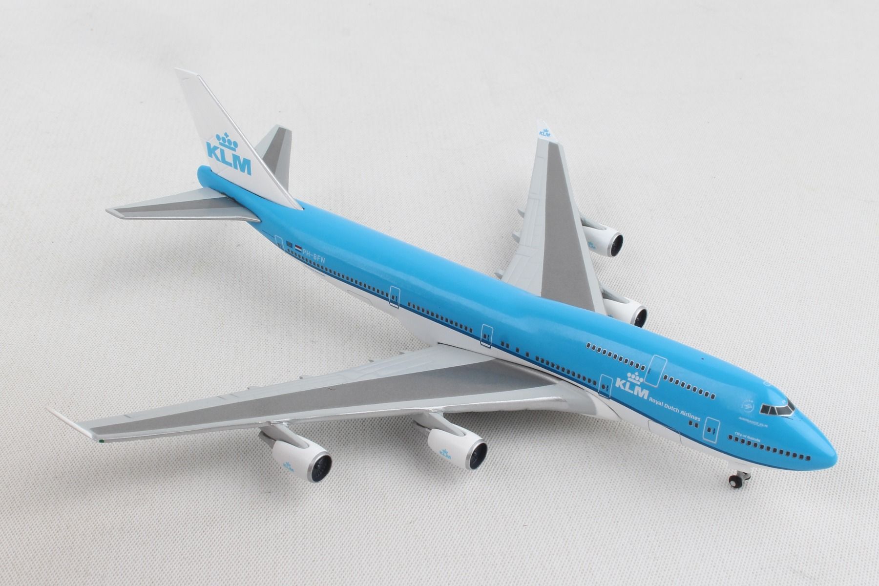 KLM Boeing B747-400 Herpa HE529921-001 Modelo a escala 1:500 - La