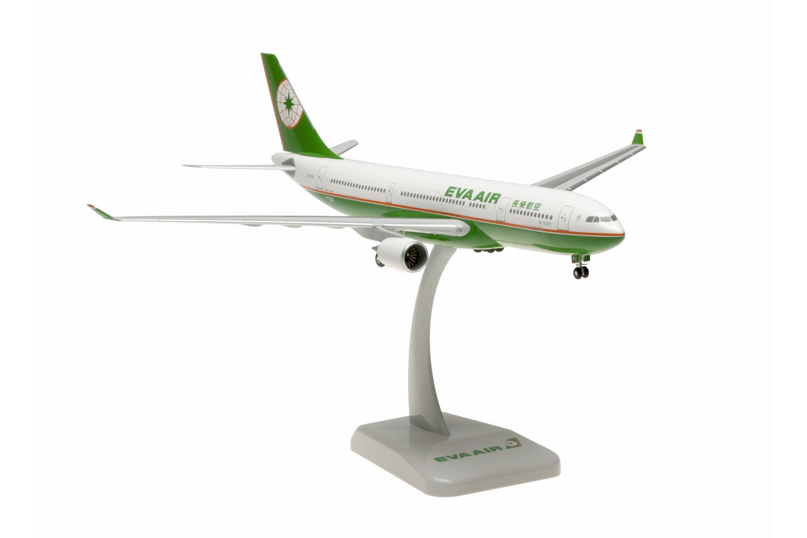 旅客機模型 エバー航空 A330-200 1/200 あ 旅客機模型 エバー