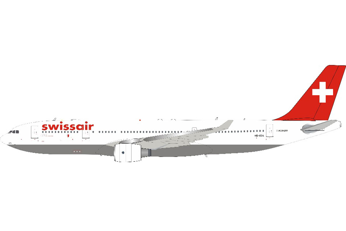 Swissair Airbus A330-223 HB-IQA InFlight200 Jfox JF-A330-2-001
