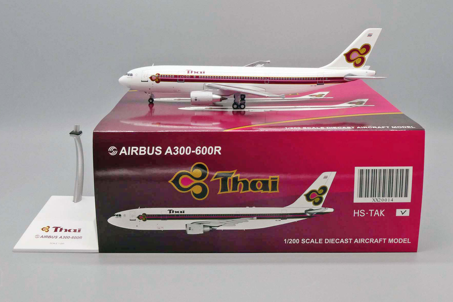 JC WINGS BOEING 777-200 Thai Airways HS-TJB 1:200 modellino di aereo EUR 145,95 - PicClick IT