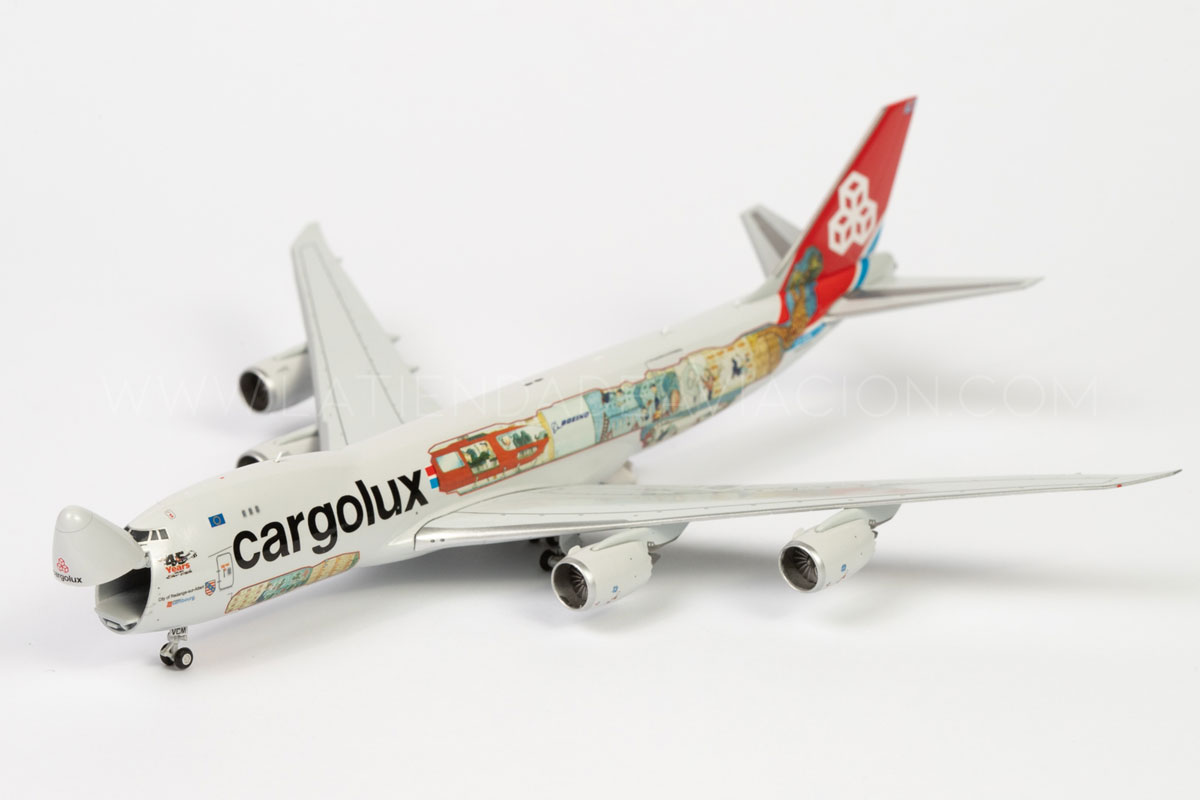 Cargolux Boeing 747-8F interactivo LX-VCM JC Wings JC4CLX709C