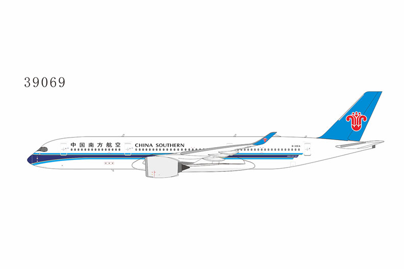 39069 China Southern Airlines Airbus A350-900 B-30EA NG Models 39069 Modelo a ...