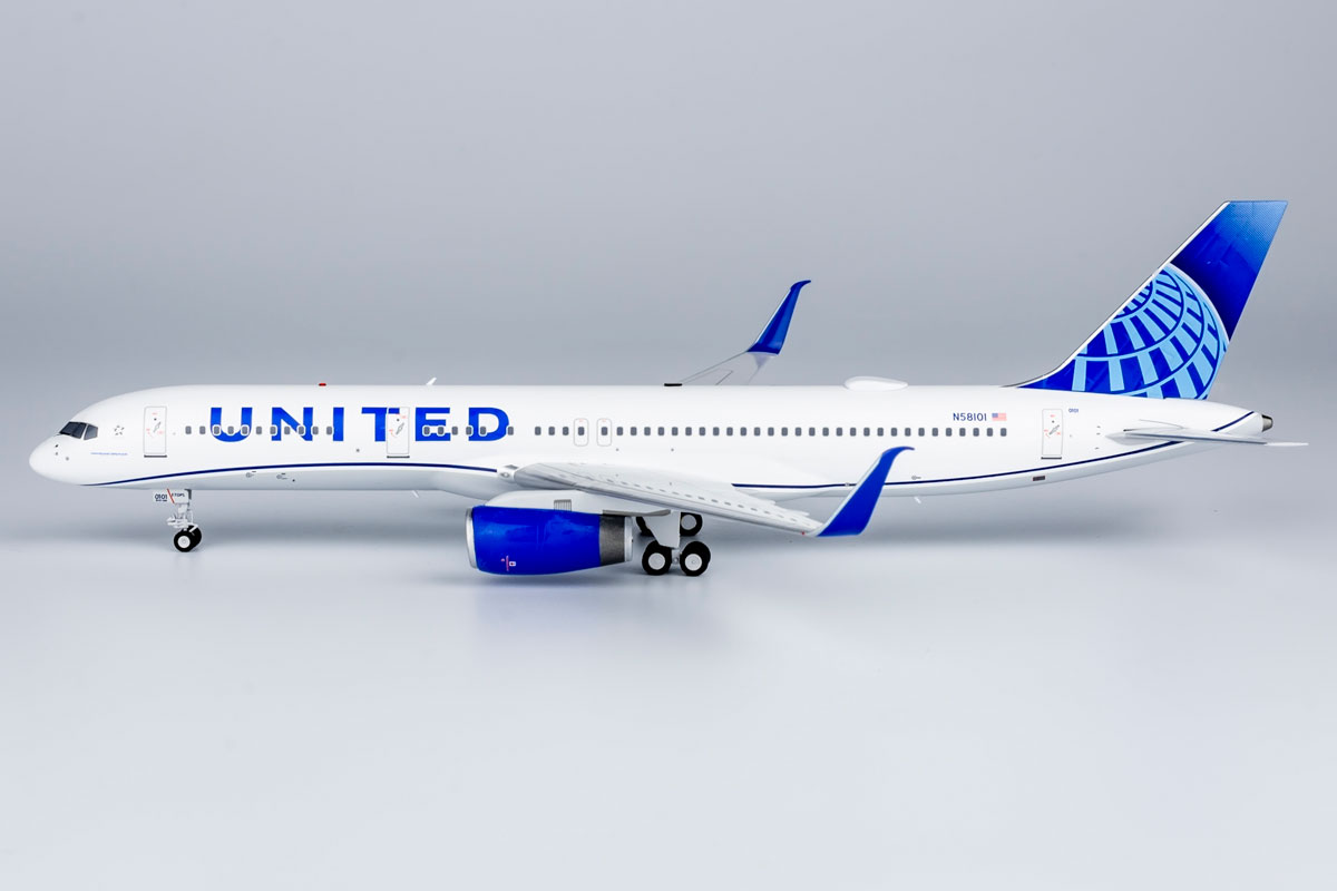 United Airlines Boeing 757-200/w N58101 NG Models 42007 Modelo a