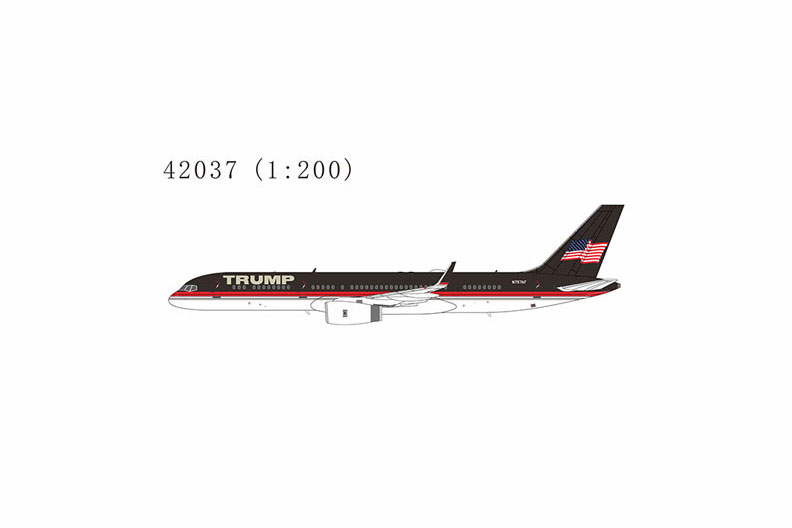 Trump Force One Boeing 757-200/w N757AF NG Models 42037 Modelo a escala ...