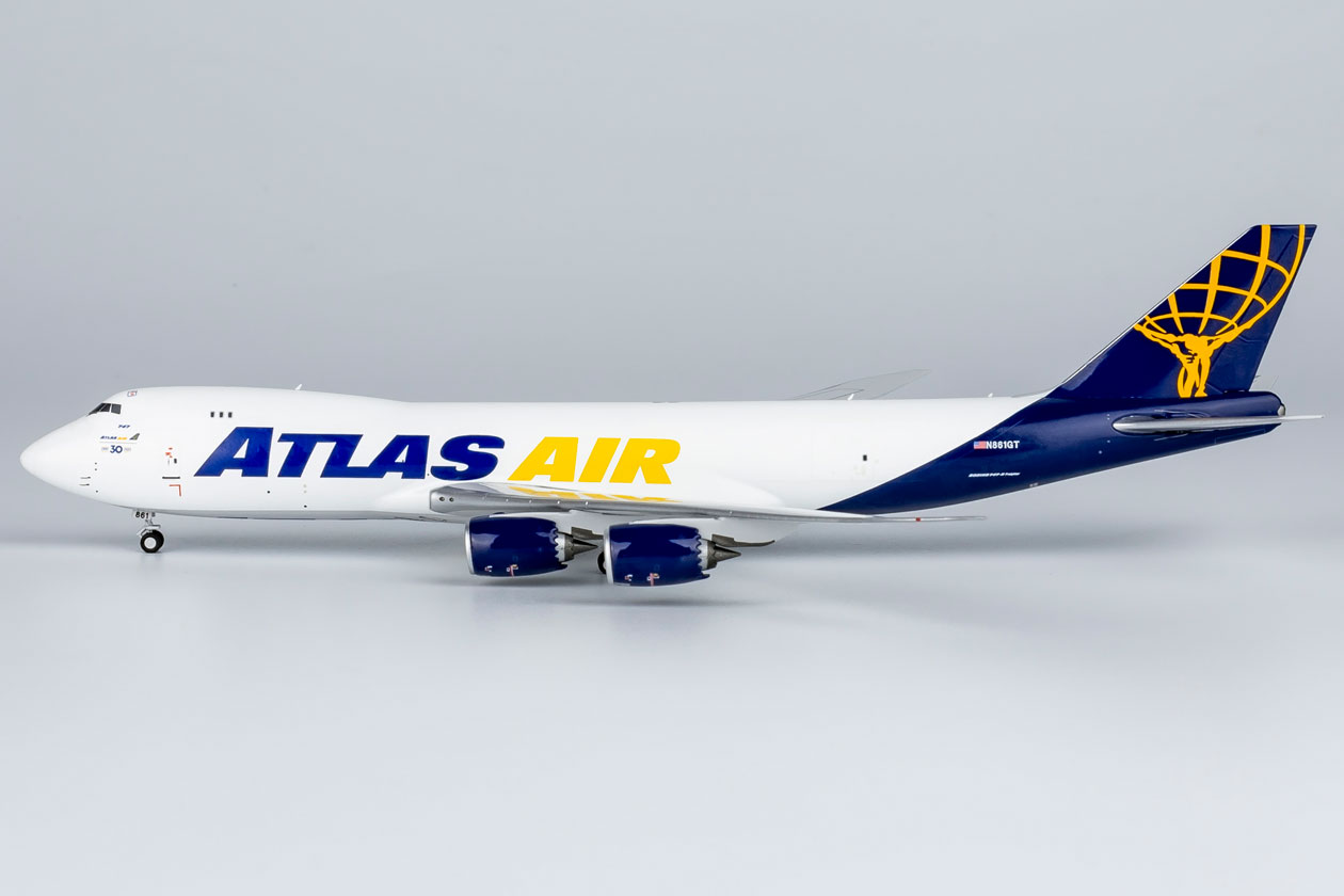 Atlas Air Boeing 747-8F N861GT NG Models 78022 Modelo a escala 1:400 ...